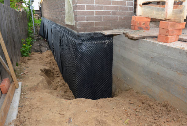 SJ Waterproofing Pros technician performing targeted Vapor Barrier Installation assessment in Sargent, GA